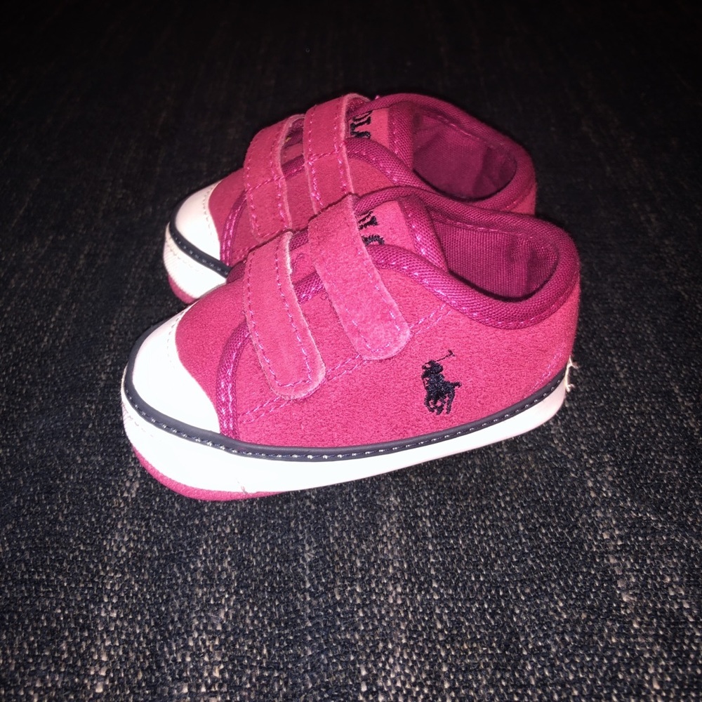 Ralph Lauren Polo Sneakers (magenta/purple)